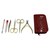 Изображение 2 Manicure set SPL 77109A "Red crocodile"