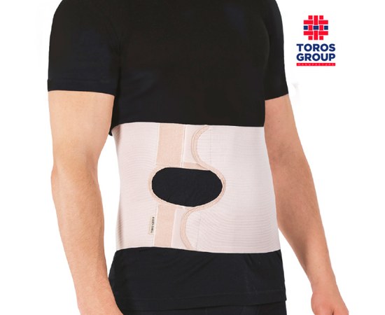 Изображение  Postoperative bandage with fatigue hole Toros-Group Type 153 (beige) size 6 111 - 120 cm, Size: 6