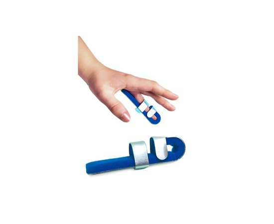 Изображение  Ортез-шина для пальца руки с фиксацией к ладони, металлическая TIANA Тип 503 размер L/8.0 – 9.0 см, Размер: 1