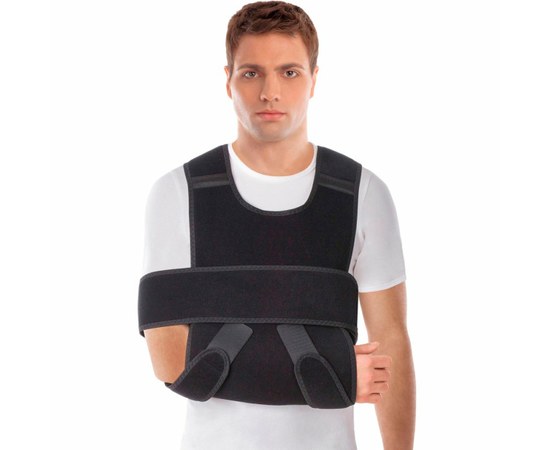 Изображение  Shoulder bandage "Deso bandage" TIANA Type 612 (black) size 1 80 - 100 cm, Size: 1