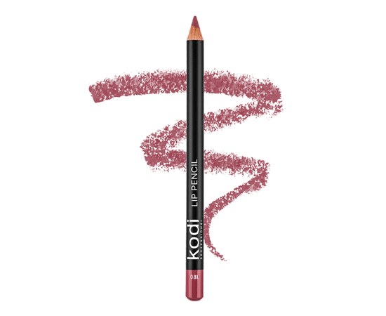 Изображение  Карандаш для губ Kodi Lip Pencil 08L, Цвет №: 08L