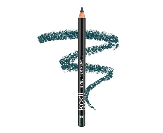 Зображення  Олівець для очей Kodi Eyeliner Pencil 12E, Цвет №: 12E