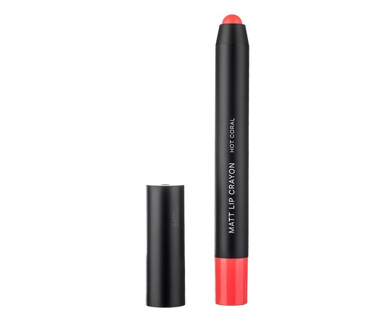 Изображение  Матовая помада-карандаш Kodi Matt Lip Crayon Hot Coral, 1,7 г, Объем (мл, г): 1.7, Цвет: hot coral