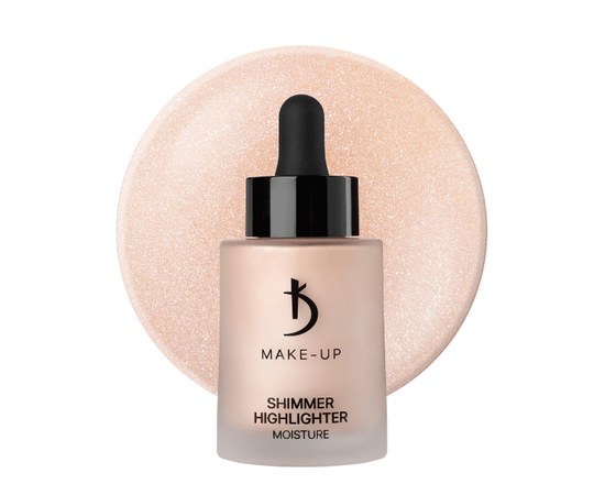 Изображение  Жидкий хайлайтер с шиммером Kodi Shimmer Highlighter Moisture, 30 мл