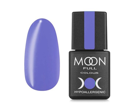 Изображение  Гель-лак Moon Full Colour Summer 902, сине-лиловый, эмаль, плотный, 8 мл, Объем (мл, г): 8, Цвет №: 902