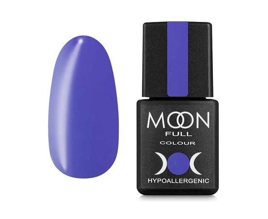 Изображение  Гель-лак Moon Full Colour Summer 905, насыщенный лилово-фиолетовый, эмаль, плотный, 8 мл, Объем (мл, г): 8, Цвет №: 905