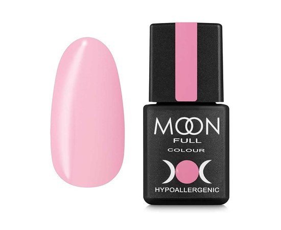 Изображение  Гель-лак Moon Full Colour Summer 910, розовый зефир, эмаль, плотный, 8 мл, Объем (мл, г): 8, Цвет №: 910