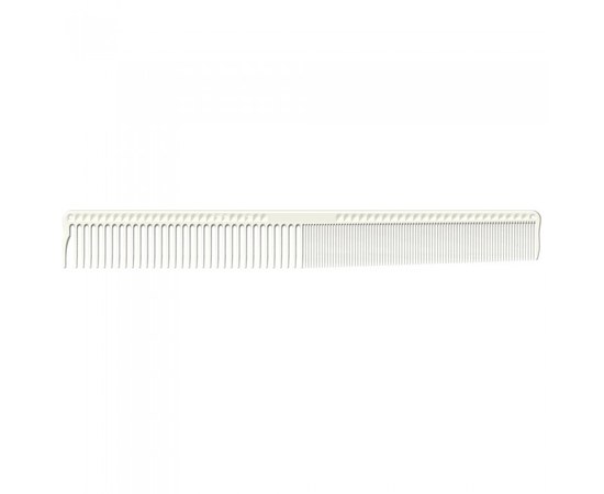 Изображение  JRL Comb JRL-307 for cutting hair, long, white, 23.5cm