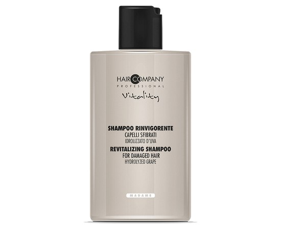 Изображение  Восстанавливающий шампунь для ломких волос 60+ Hair Company Crono Age Vitality Madame Revitalizing Shampoo, M2, 300 мл