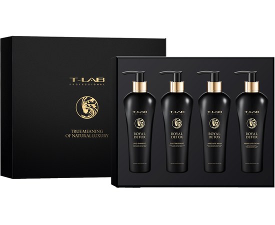 Изображение  TLAB Подарунковий набір Royal Detox Pure & Glowing You Luxury Gift 4