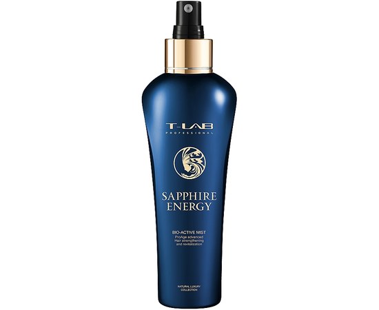Зображення  Спрей для сили та анти-ейдж ефекту волосся T-Lab Professional Sapphire Energy Bio-Active Mist 150 мл