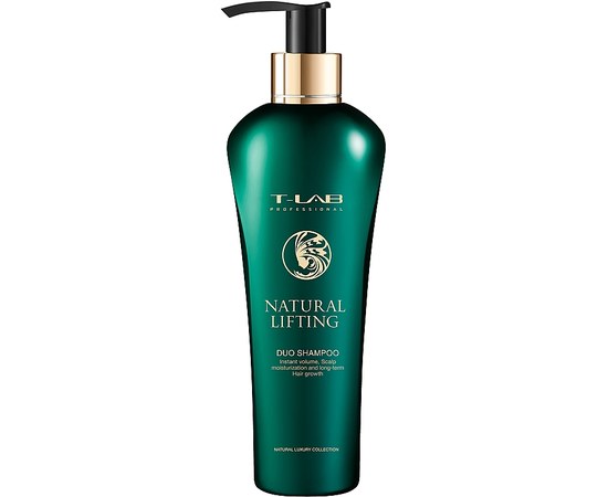 Изображение  Шампунь для увеличения объема волос T-LAB Professional Natural Lifting Duo Shampoo 300 мл