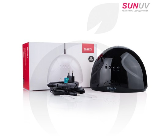 Зображення  Лампа для манікюру SUNUV SUN 1 UV+LED 48 Вт, чорний