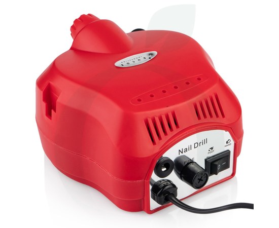 Изображение 5 Фрезер для маникюра и педикюра Nail Drill Bucos ZS-601 PRO 45 Вт, красный