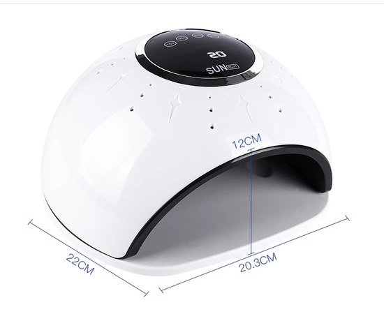 Зображення 3 Лампа для нігтів та шелаку SUN BQ9T UV+LED 72 Вт, білий