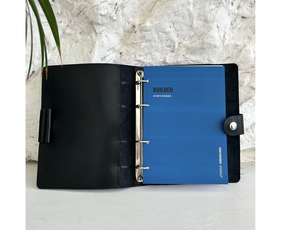 Изображение  Professional Leather Cover Notebook "Professional Journals" for Construction Work Foreman