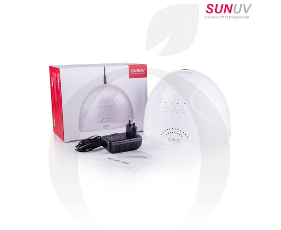 Зображення  Лампа для манікюру SUNUV SUN 1 SE UV+LED 36 Вт, білий