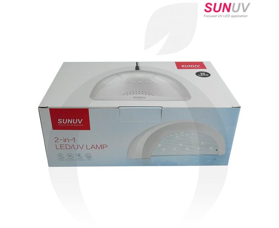 Изображение 6 Лампа для маникюра SUNUV SUN 1 UV+LED 48 Вт, розовый
