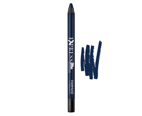 Зображення  Водостійкий олівець для очей Farmasi Express 02 Темно-синій 9700724