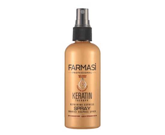 Изображение  Спрей для волос Farmasi Keratin Therapy, 115 мл (1108181)