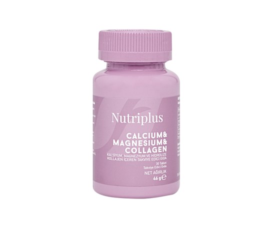 Изображение  Dietary supplement "Calcium, Magnesium, Collagen" Farmasi, 30 pcs