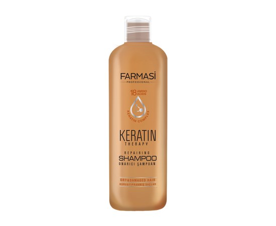 Изображение  Restorative shampoo Farmasi Keratin Therapy, 360 ml