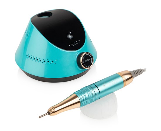 Изображение 3 Фрезер для маникюра BUCOS Nail Drill X2 PRO 65Вт/35000 об, Tiffany, Вариант: бирюзовый