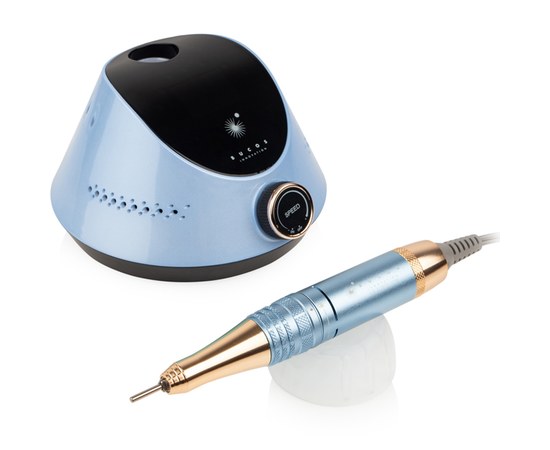 Изображение 3 Фрезер для маникюра BUCOS Nail Drill X2 PRO 65Вт/35000 об, Blue Ocean, Вариант: голубой