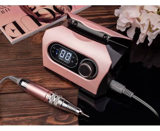 Изображение 6 Nail drill BUCOS ZS-717 PRO 65W/35 000 rpm, Pink