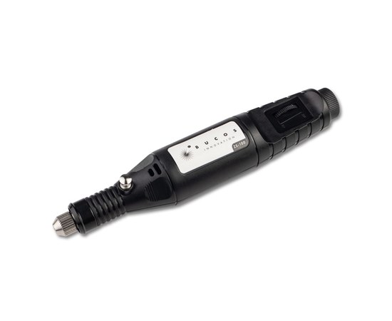 Изображение 3 Portable milling cutter handle for manicure BUCOS ZS-100 9 W 20000 rpm. black (+6 cutters)