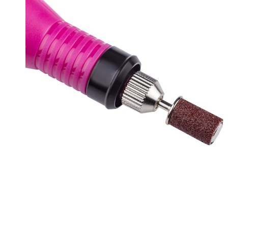 Изображение 6 Portable milling cutter handle for manicure BUCOS ZS-100 9 W 20000 rpm. pink (+6 cutters)