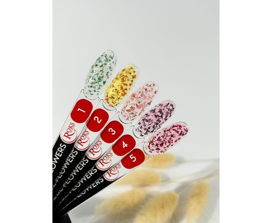 Изображение 2 ROKS Гель Boutigue Flowers 5 g № 3 (банка) сухоцвіт, Volume (ml, g): 5, Options: 3