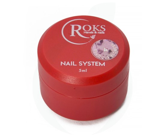 Изображение 3 ROKS Гель Boutigue Flowers 5 g № 4 (банка) сухоцвіт, Volume (ml, g): 5, Options: 4