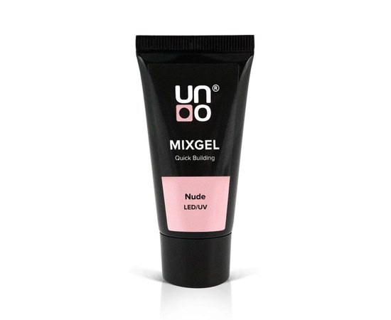 Изображение 2 Полиакриловый гель Uno Mixgel Quick Building Nude, 30 г, Объем (мл, г): 30, Вариант: Nude