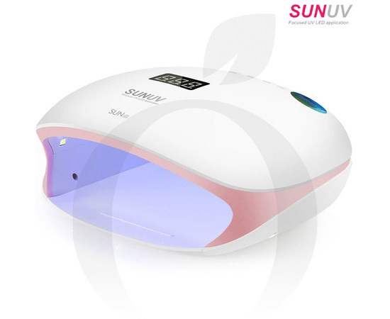 Изображение 2 Лампа для маникюра SUNUV SUN 4S White&Pink UV+LED Smart 2.0 48 Вт, бело-розовый
