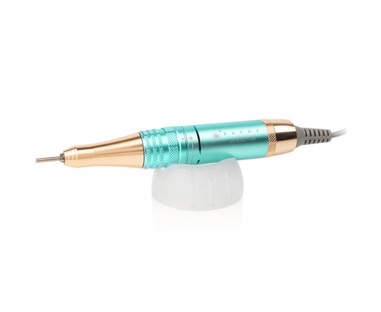 Изображение 4 Фрезер для маникюра BUCOS Nail Drill X2 PRO 65Вт/35000 об, Tiffany, Вариант: бирюзовый