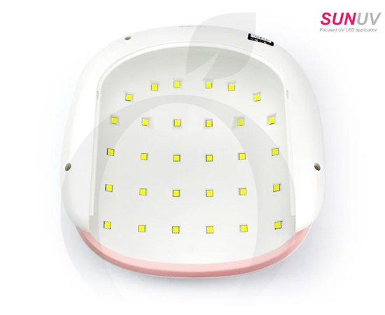Изображение 4 Лампа для маникюра SUNUV SUN 4S White&Pink UV+LED Smart 2.0 48 Вт, бело-розовый