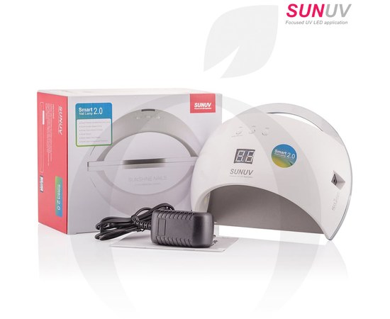 Зображення  Лампа для манікюру SUNUV SUN 6 UV+LED Smart 2.0 48 Вт, білий