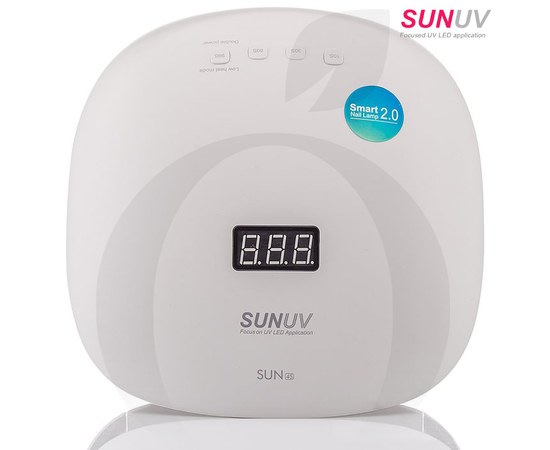 Изображение 3 Lamp for manicure SUNUV SUN 4S White&Black UV+LED Smart 2.0 48 W, white-black