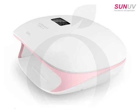 Изображение 6 Лампа для маникюра SUNUV SUN 4S White&Pink UV+LED Smart 2.0 48 Вт, бело-розовый