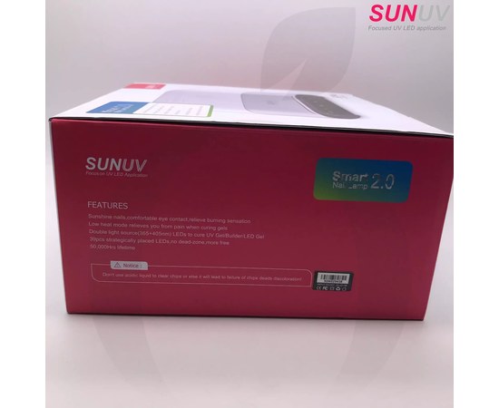 Изображение 14 Lamp for manicure SUNUV SUN 3S UV+LED Smart 2.0 48 W, white