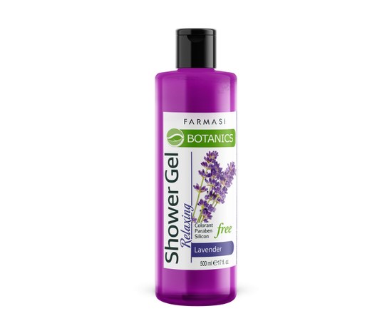 Изображение  Farmasi Botanics shower gel with lavender extract, 500 ml