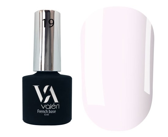 Изображение  Base for gel polish Valeri French Base 6 ml, № 19, Volume (ml, g): 6, Color No.: 19