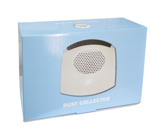 Изображение 4 Вытяжка для маникюра Nail Dust Collector 858-6 80 Вт, Бело-черная