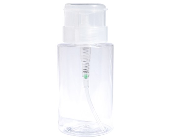 Изображение  Bottle with pump dispenser D30 transparent, 200 ml