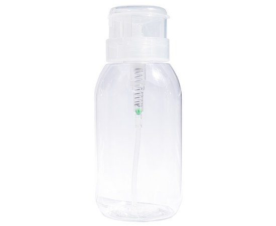 Изображение  Bottle with pump dispenser D44 transparent, 300 ml