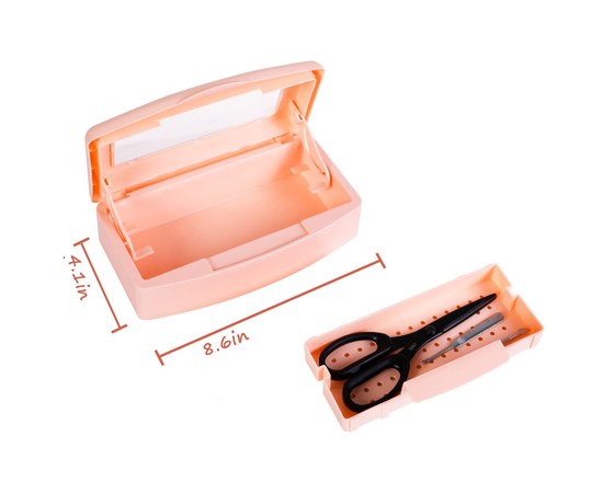 Изображение 2 Container for sterilization of manicure instruments, peachy 500 ml