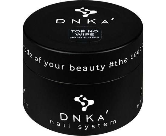 Изображение  Top for gel polish DNKa No Wipe (no UV-filters) transparent, 30 ml (TNWD30NUV), Volume (ml, g): 30