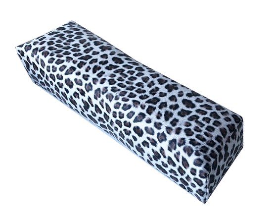 Изображение  Armrest for manicure 30 x 9 cm, with leopard pattern