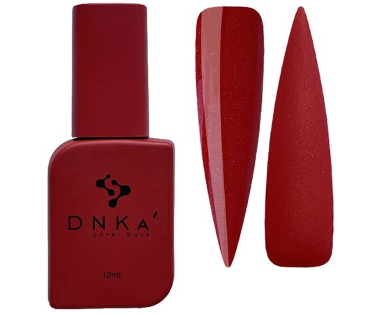 Изображение  Color base DNKa Cover №002 Gambling Classic red with gold shimmer, 12 ml, Volume (ml, g): 12, Color No.: 2